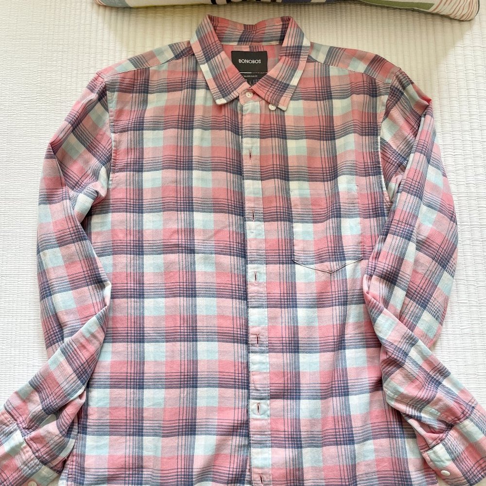 Bonobos Tailored Slim Fit Button Up Shirt